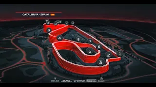 F1 2021 Circuit Introduction Spain (PS5)