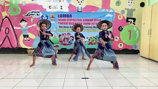 FLS2N Cabang Seni Tari Kreasi SDN 1 Bandengan Kecamatan Mundu Kabupaten Cirebon Tahun 2024