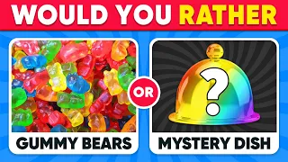 Would You Rather...? MYSTERY Dish Edition 🍬🍽 Sweets Edition