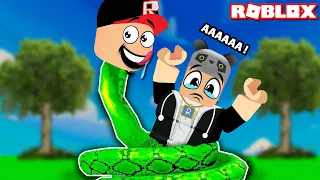 Yılan Olup Beni Yedi !! - Roblox Snakey