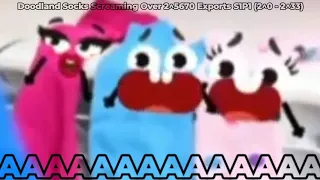 Doodland Socks Screaming Over 2^5670 Times (S1P1) [2^0 - 2^33]