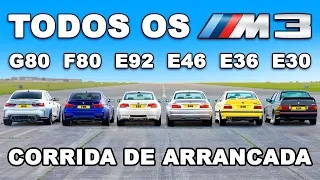 CORRIDA DE ARRANCADA da Geração BMW M3
