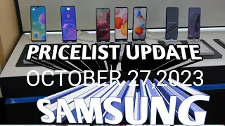 SAMSUNG GALAXY PRICE UPDATE A05,A05s,A14,A14 5G,A24,A34 5G,A54 5G OCTOBER 27,2023