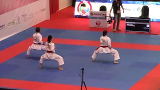 Premier League Dubai 2019 Female Team Kata Slovakia Gojushiho