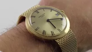 Vintage Patek Philippe Calatrava 3565/1 Luxury Watch Review
