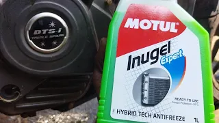 NS200 Coolant Replaced || MOTUL Radiator Coolant for All Bikes🏍 ||