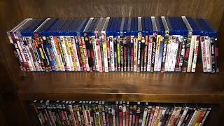 Code Red Blu Ray DVD Collection Overview Shelf Three, Horror, Cult, Exploitation, Out of Print