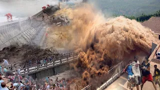 Nature attacks China mercilessly! Three Gorges Dam collapse engulfs 6 southern provinces of China