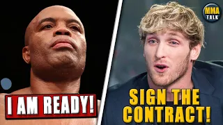 Anderson Silva vs. Logan Paul in the works, Bisping on Jake Paul's $100k gift, TJ Dillashaw, Usman