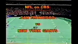 2020 NY Giants Video Vault: Week 3 The San Francisco 49ers (1977)
