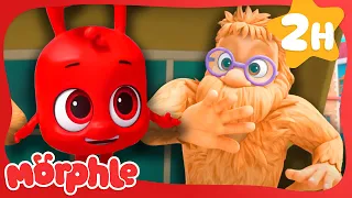 Daddy the Halloween Monster | Morphle Fun Cartoons | Moonbug Kids Cartoon Adventure