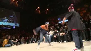 HIP OPSESSION 10 2014   Demi finale TOP ROCK   PRISKA vs FASTFOOT