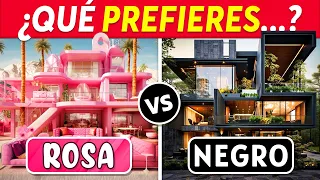 ¿Qué Prefieres? NEGRO vs ROSA 🖤VS💗