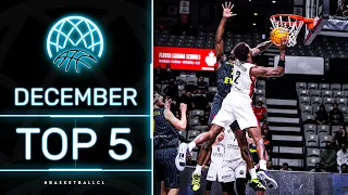 Top 5 BLOCKS | December | Basketball Champions League 2021-22