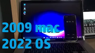 First attempt at Windows 11 on 2009 MacBook Pro