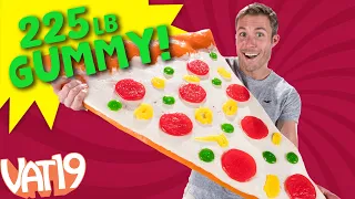 Making a 250 POUND Gummy Pizza! | VAT19