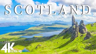 FLYING OVER SCOTLAND (4K UHD) - Relaxing Music Along With Beautiful Nature Videos - 4K Video HD