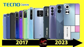 Evolution of Tecno Camon Series 2017-2023 | Tecno Evolution