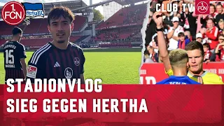 4 TORE + 2 ROTE KARTEN!😮‍💨⚽️ | STADIONVLOG gegen Hertha | 1. FC Nürnberg