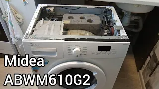 Обзор стиральной машины Midea ABWM610G2 6кг