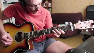 A ma place (Axel Bauer-Zazie) cover guitare acoustique