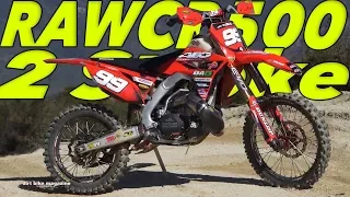 Dual Exhaust Honda CR500 2 Stroke RAW - Dirt Bike Magazine