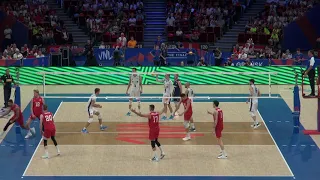 USA vs Italy VNL Semi Final Amazing Volleyball Match Highlights 50fps