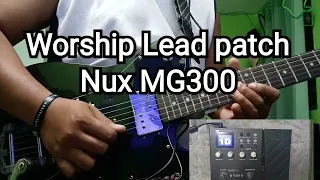 Nux mg300 lead worship patch