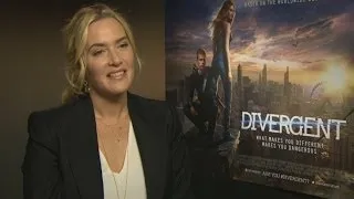 Kate Winslet on Divergent, playing a baddie and getting naked