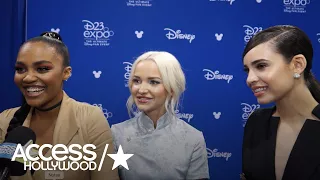 'Descendants 2': Dove Cameron, China Anne McClain & Sofia Carson On Romance In The Sequel