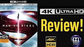 Man of Steel (2013) 4K UHD Blu-ray Review!