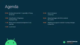 Android 11 Meetups (GDG Yangon)