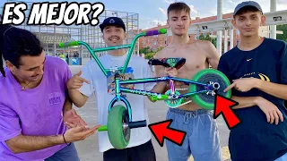 Ponemos PEGS GIGANTES a la Mini BMX 😱