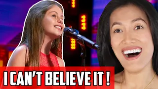 Emanne Beasha - Nessun Dorma Reaction | Amazing Kid Opera Singer On America's Got Talent (AGT 2019)!