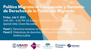 Política Migratoria Comparada y Garantía de Derechos de la Población Migrante