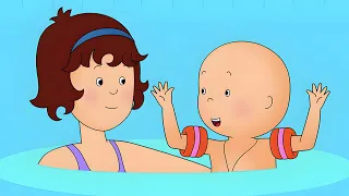 Caillou Learns to Swim | Caillou Compilations