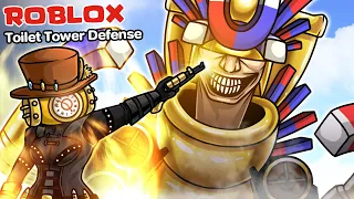 Roblox : Toilet Tower Defense #51 ⏰ Clockwoman คุณหญิงนาฬิกา ปะทะ บอสแม่เหล็ก !!!