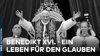 NACHRUF: Emeritierter Papst Benedikt XVI. - Stationen seines Lebens