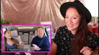 Vocal Coach REACTS to ARIANA GRANDE-CARPOOL KARAOKE