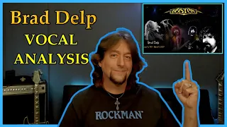 Boston - More Than A Feeling - Brad Delp - Isolated Vocal Analysis