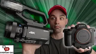 Sony NX80 vs Sony A7III | An ACTUAL Video Camera vs YouTube Camera!