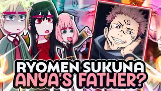 ||Spy x Family reacting to RYOMEN SUKUNA|| [ANYA'S FATHER?] 🇧🇷/🇺🇲// ◆Bielly - Inagaki◆