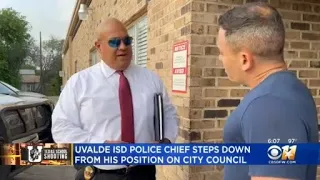 Uvalde school police chief Pete Arredondo resigns from city council