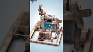 Buildings that l created myself in Mekorama. Постройки которые я создавал сам в Mekorama.