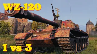 World of tanks WZ-120 - 5 K Damage 7 Kills, wot replays