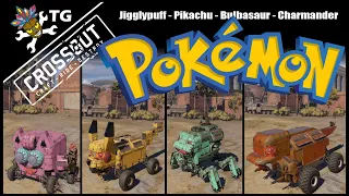 Crossout - Pokémon (Jigglypuff - Pikachu - Bulbasaur - Charmander)