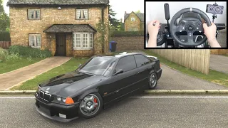 Forza Horizon 4 Drifting BMW M3 E36 (Steering Wheel + Shifter) Gameplay