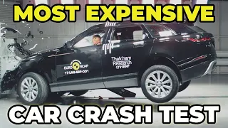 10 Most Expensive Car Crash Test Of All Time (Tesla Model S, Porsche Taycan, Audi Q8 & MORE!)