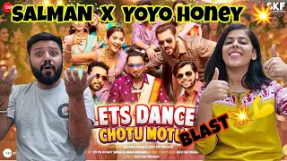 Lets Dance Chotu Motu Song Reaction | Kisi Ka Bhai Kisi Ki Jaan | Salman Khan | Yo Yo Honey Singh |