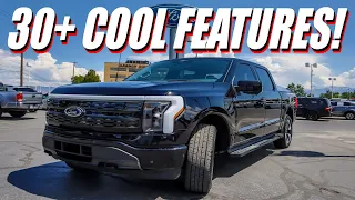 30+ COOL and INTERESTING features of the FORD F-150 LIGHTNING! *Ford's ALL-ELECTRIC Pickup Truck*